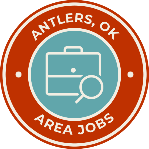 Antlers, OK AREA JOBS logo